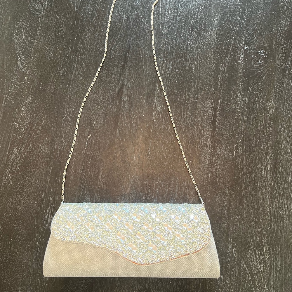 Silver Evening Bag